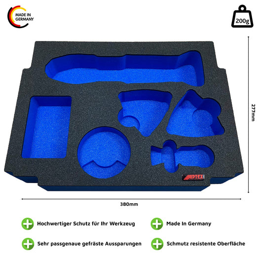 Schaumeinlage für Makita Akku-Multitool DTM 51 für MakPac Gr. 2-3 - APTEX