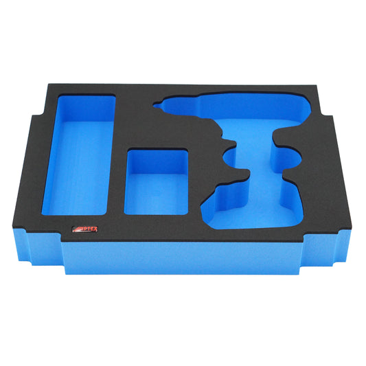 Schaumeinlage für den Makita Akku-Schlagbohrschrauber DHP 482 für MakPac Gr. 1-3.