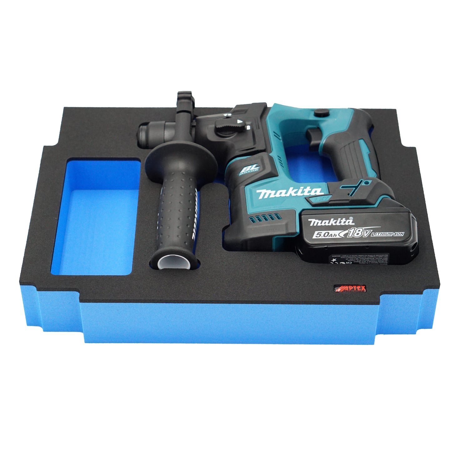 Schaumeinlage für Makita Akku- Bohrhammer DHR 171 für MakPac Gr. 2-3 - APTEX
