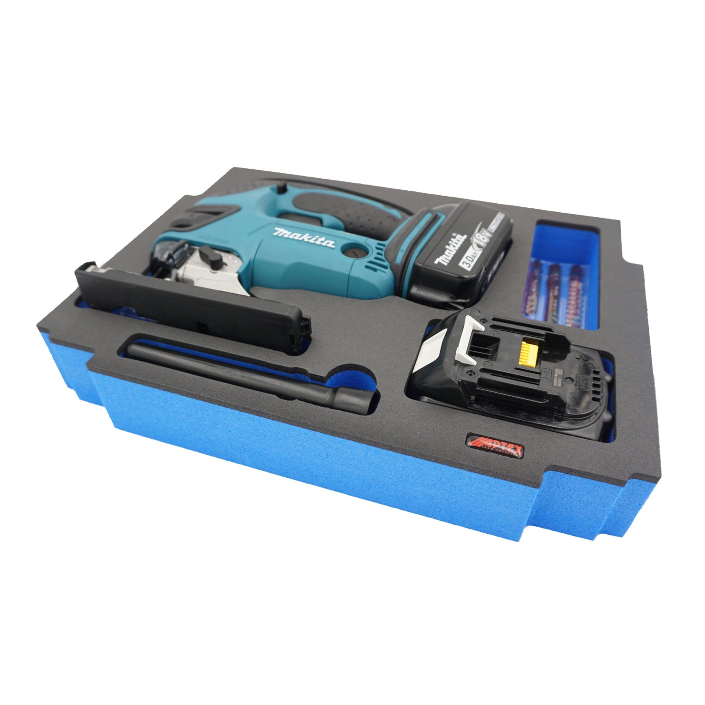 Schaumeinlage für Makita Akku-Pendelhubstichsäge DJV 180 für MakPac Gr. 2-3 - APTEX
