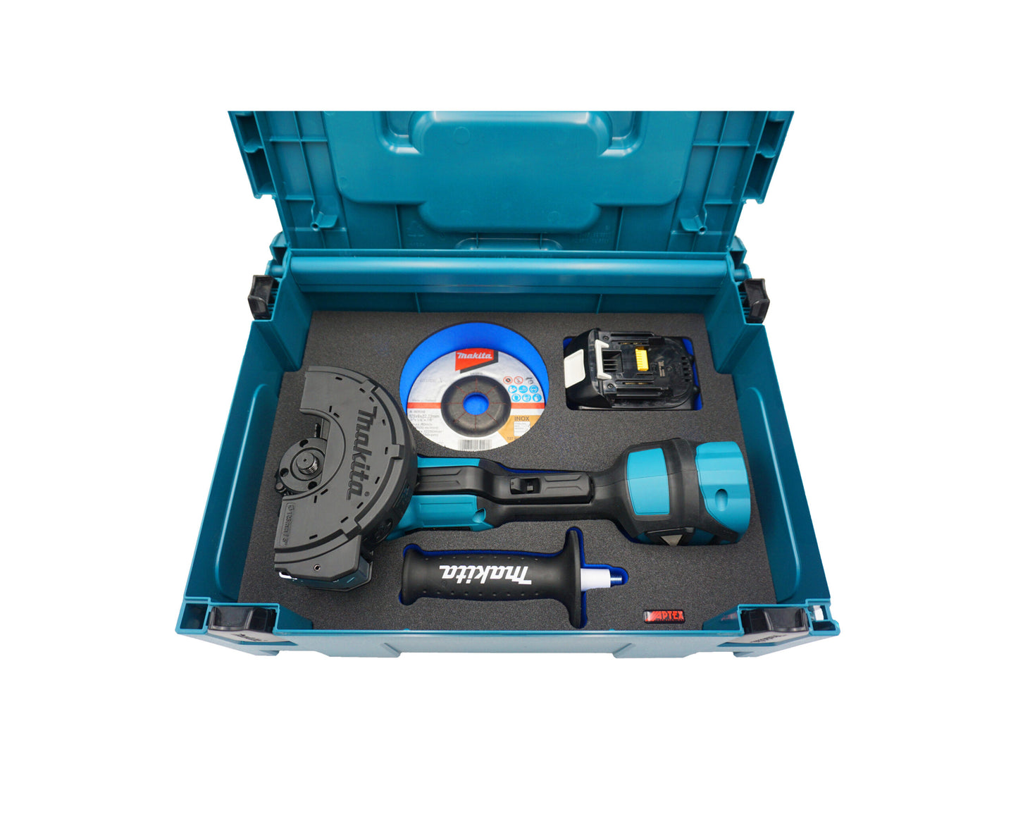 Schaumeinlage für den Makita Akku-Winkelschleifer DGA 517 MakPac Gr. 2-3 - APTEX