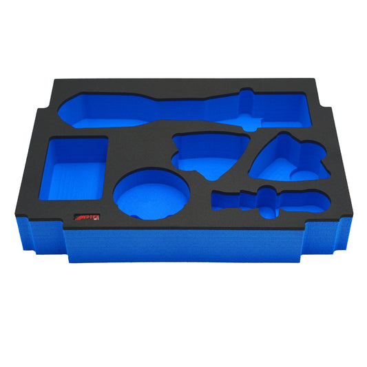 Schaumeinlage für Makita Akku-Multitool DTM 52 für MakPac Gr. 2-3 - APTEX