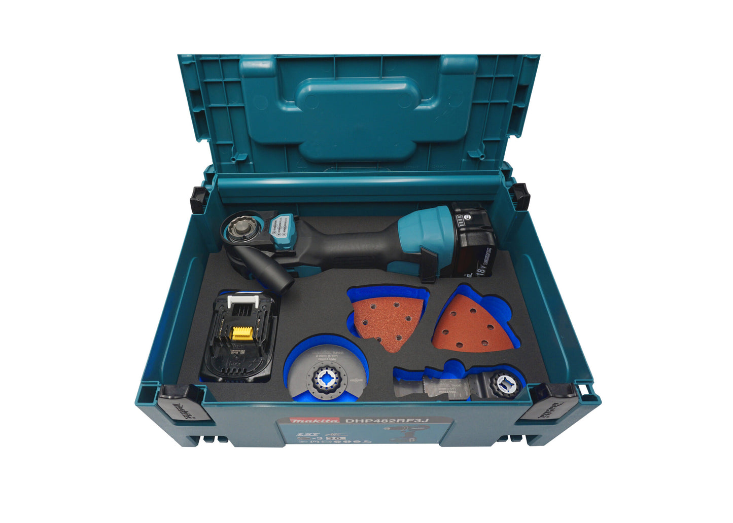 Schaumeinlage für Makita Akku-Multitool DTM 52 für MakPac Gr. 2-3 - APTEX