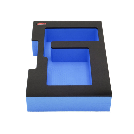 Schaumeinlage für Bosch Ladegerät GAL 12V-40 für halbe neue Bosch L-Boxx 102 und 136.