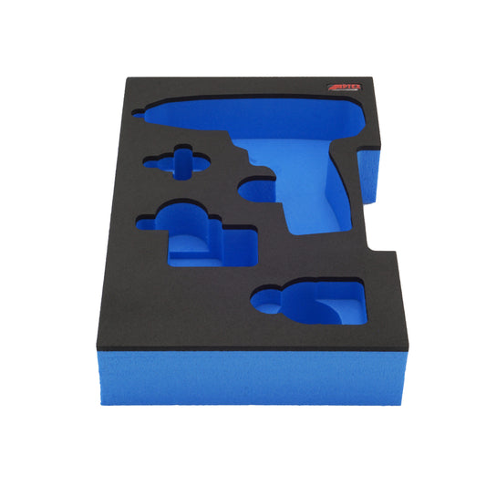 Schaumeinlage für Bosch Professional Akku-Bohrschrauber GSR 12V-15 FC halbe neue Bosch L-Boxx 102 und 136.