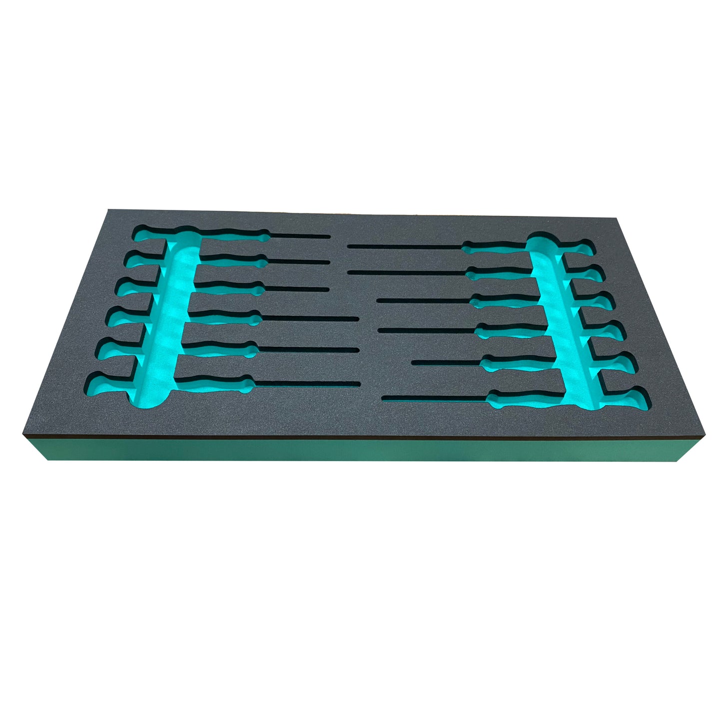 Schaumeinlage für das Wera Micro-Schraubendreher-Set 12 tlg. Kraftform - APTEX