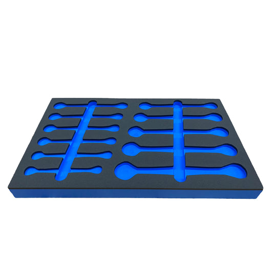 Schaumeinlage für Wera Ring-Ratschenschlüssel Set Joker 6000 11 teilig 8-19mm - APTEX