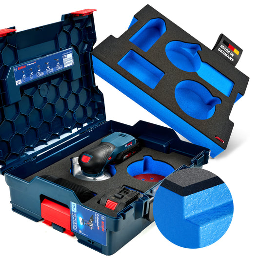 Schaumeinlage für Bosch Akku-Exzenterschleifer GEX 18V-125 für neue Bosch L-Boxx 136.