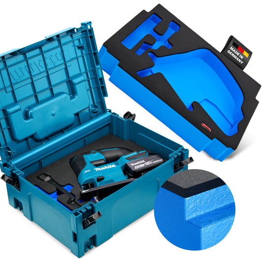 Schaumeinlage für Makita Akku- Pendelhubstichsäge DJV 184 für MakPac Gr. 2-3.