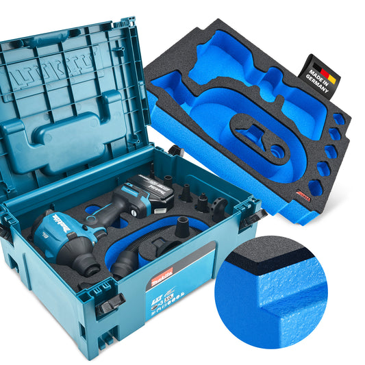 Schaumeinlage für Makita Akku- Gebläse DAS 180 für MakPac Gr. 2-3.