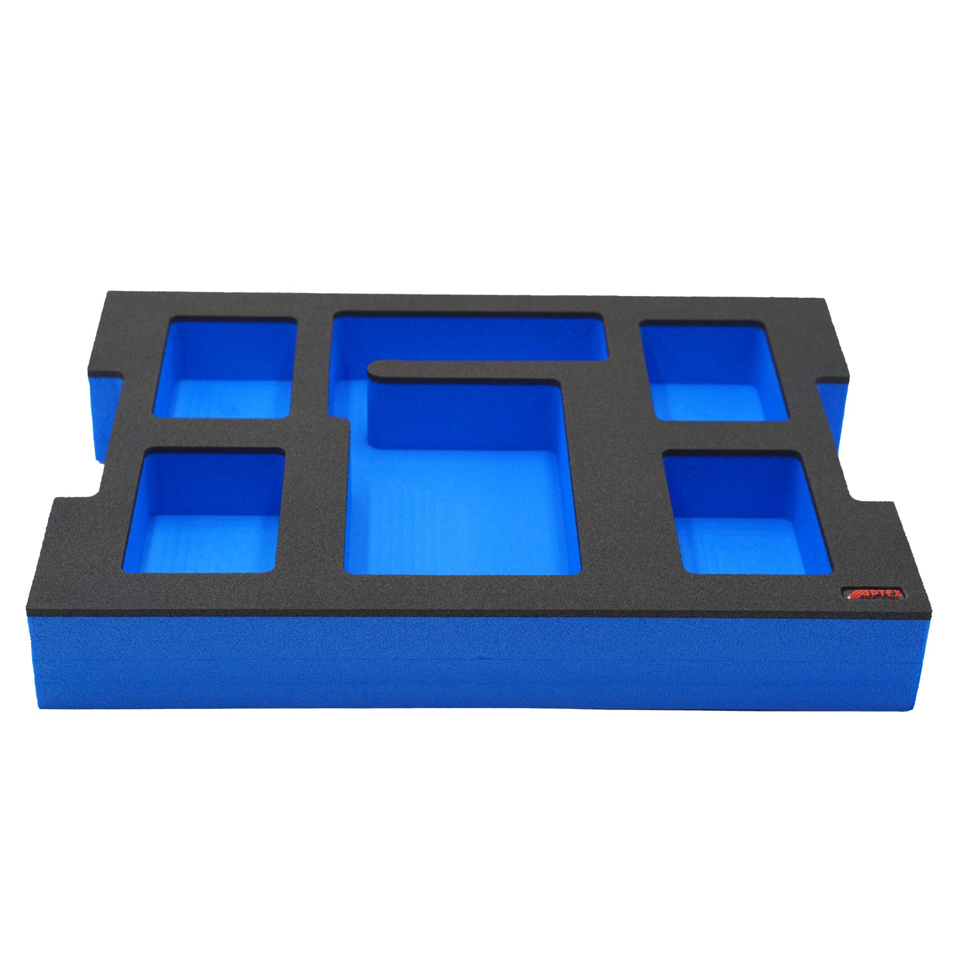 Schaumeinlage für Bosch Ladegerät GAL 18V-40 und 4x Akkus 18V GBA (kein ProCore) für neue Bosch L-Boxx 102 und 136.
