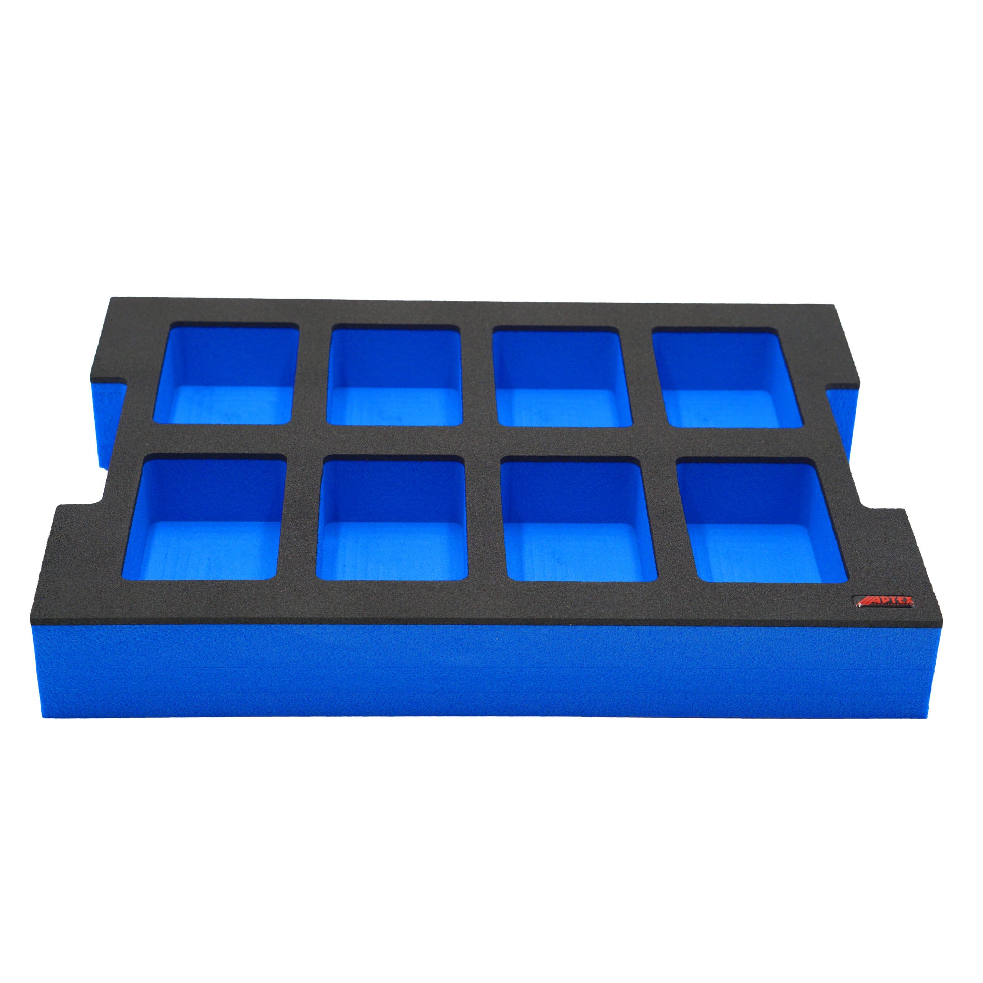 Schaumeinlage für 8x Bosch Akkus 18V GBA (kein ProCore) für neue Bosch L-Boxx 102 und 136.
