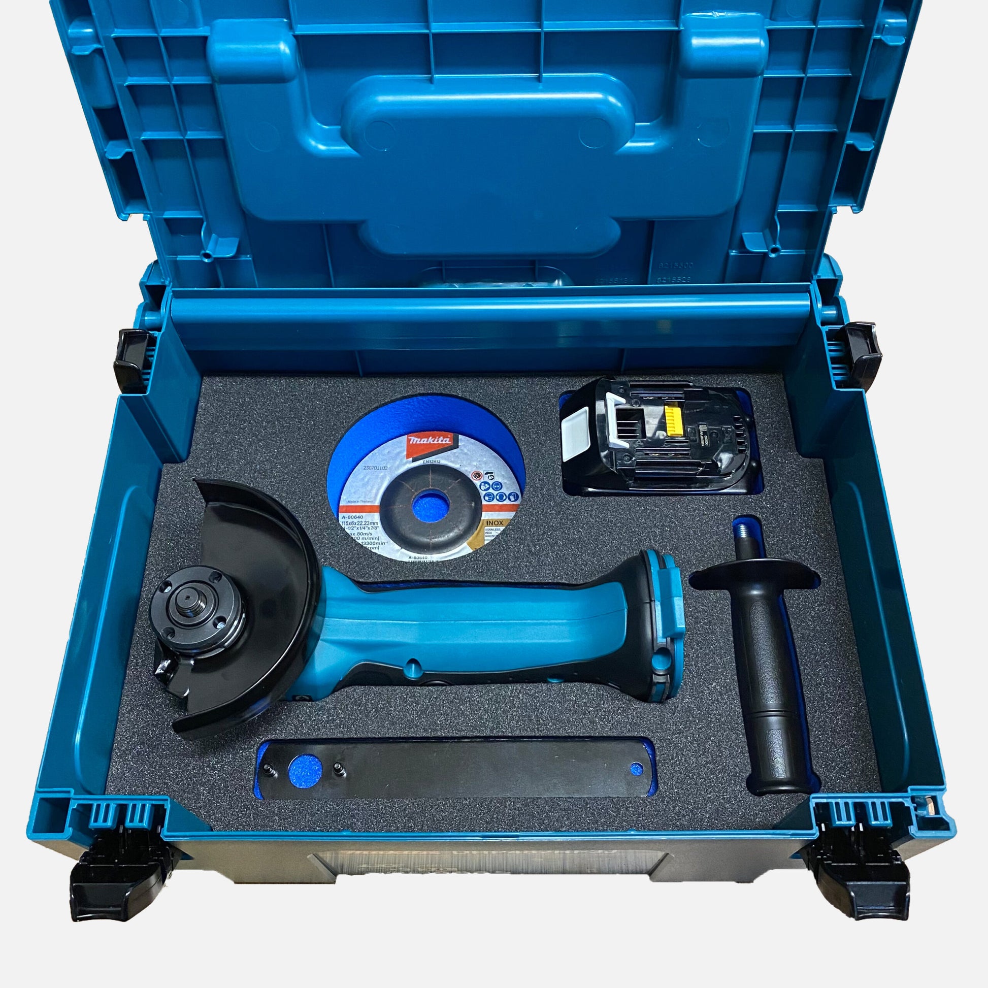 Schaumeinlage für den Makita Akku-Winkelschleifer DGA 402, 450, 452 MakPac Gr. 2-3 - APTEX