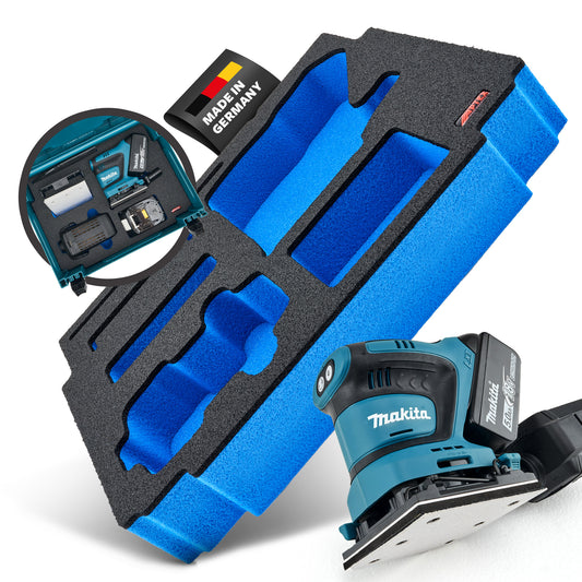 Schaumeinlage für Makita Akku-Schwingschleifer DBO 480-482 für MakPac Gr. 2-3.