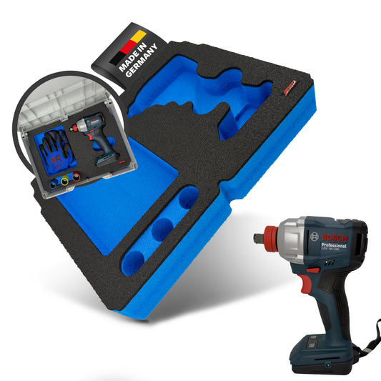 APTEX Bosch GDX 18V-285 Einlage für Systainer³ M – Schlagschrauber Schaumeinlage – Made in Germany