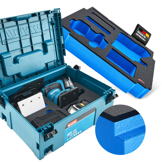 Schaumeinlage für Makita Akku-Schwingschleifer DBO 480-482 für MakPac Gr. 2-3.