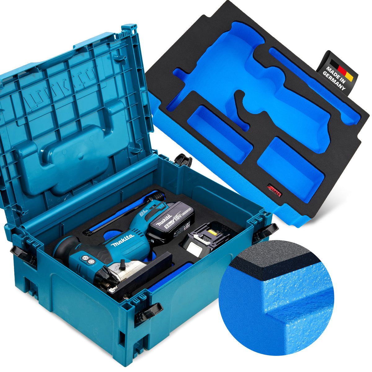 MAKITA AKKU-PENDELHUBSTICHSÄGE DJV184Z, 18V Ohne Akku Und Ladegerät Im Karton EUR 168,99