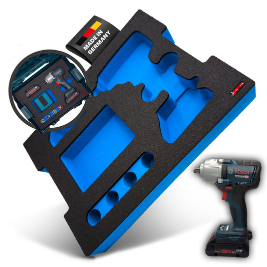 APTEX Bosch GDS 18V-450 HC Einlage für L-Boxx 136 – Schlagschrauber Schaumeinlage – Made in Germany