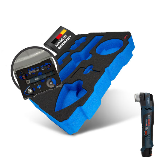 APTEX Bosch GOP 12V-28 Einlage für Systainer T-Loc 2 – Multitool Schaumeinlage - Made in Germany