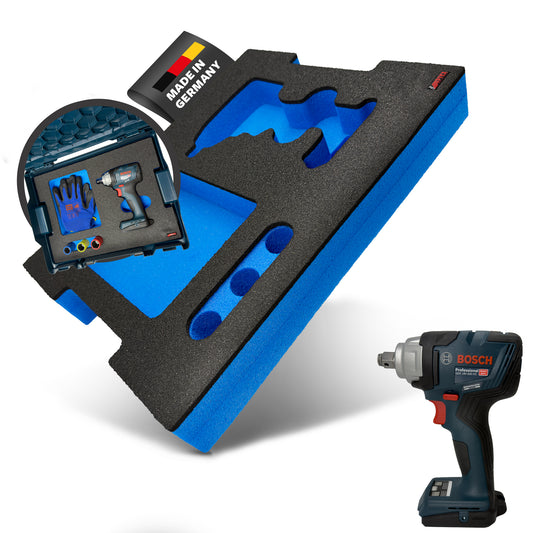APTEX Bosch GDS 18V-330 HC Einlage für L-Boxx 136 – Schlagschrauber Schaumeinlage – Made in Germany