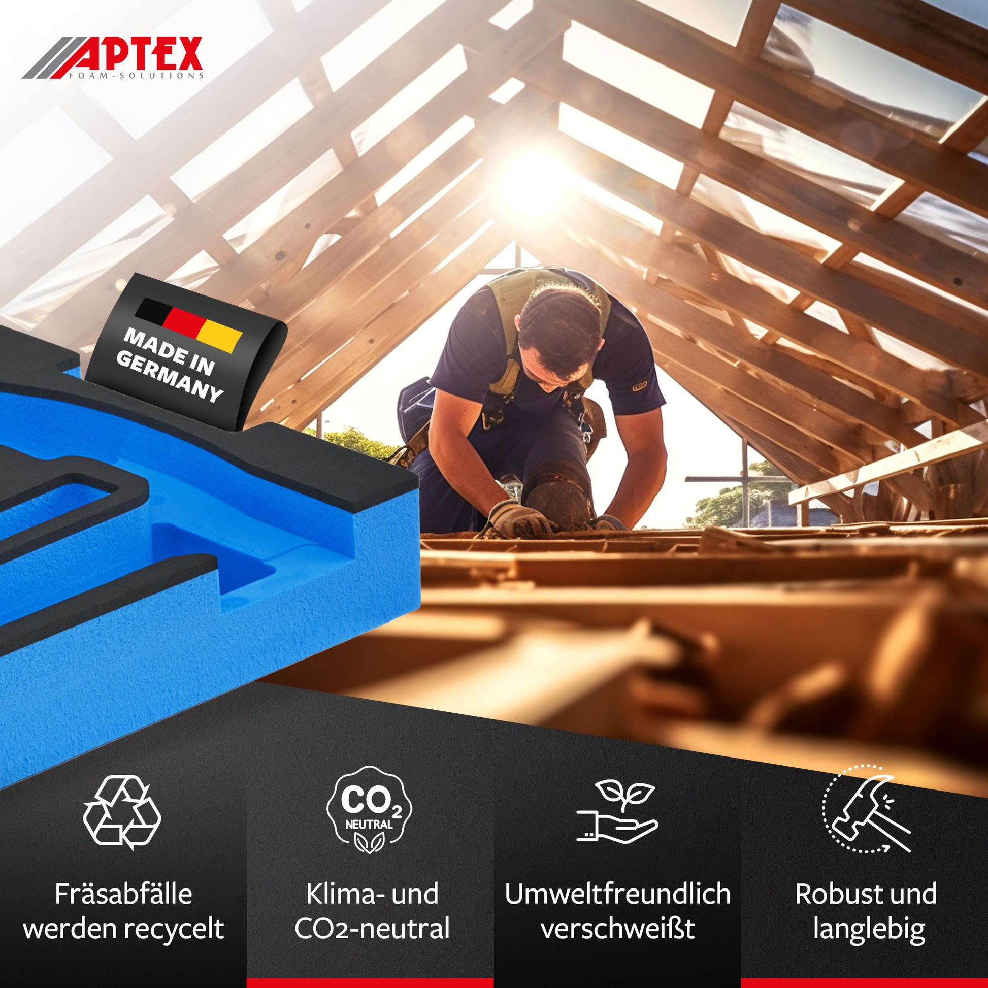 Schaumeinlage Bosch Professional Bohrhammer GBH 2-28 F für neue Bosch L-Boxx 136.