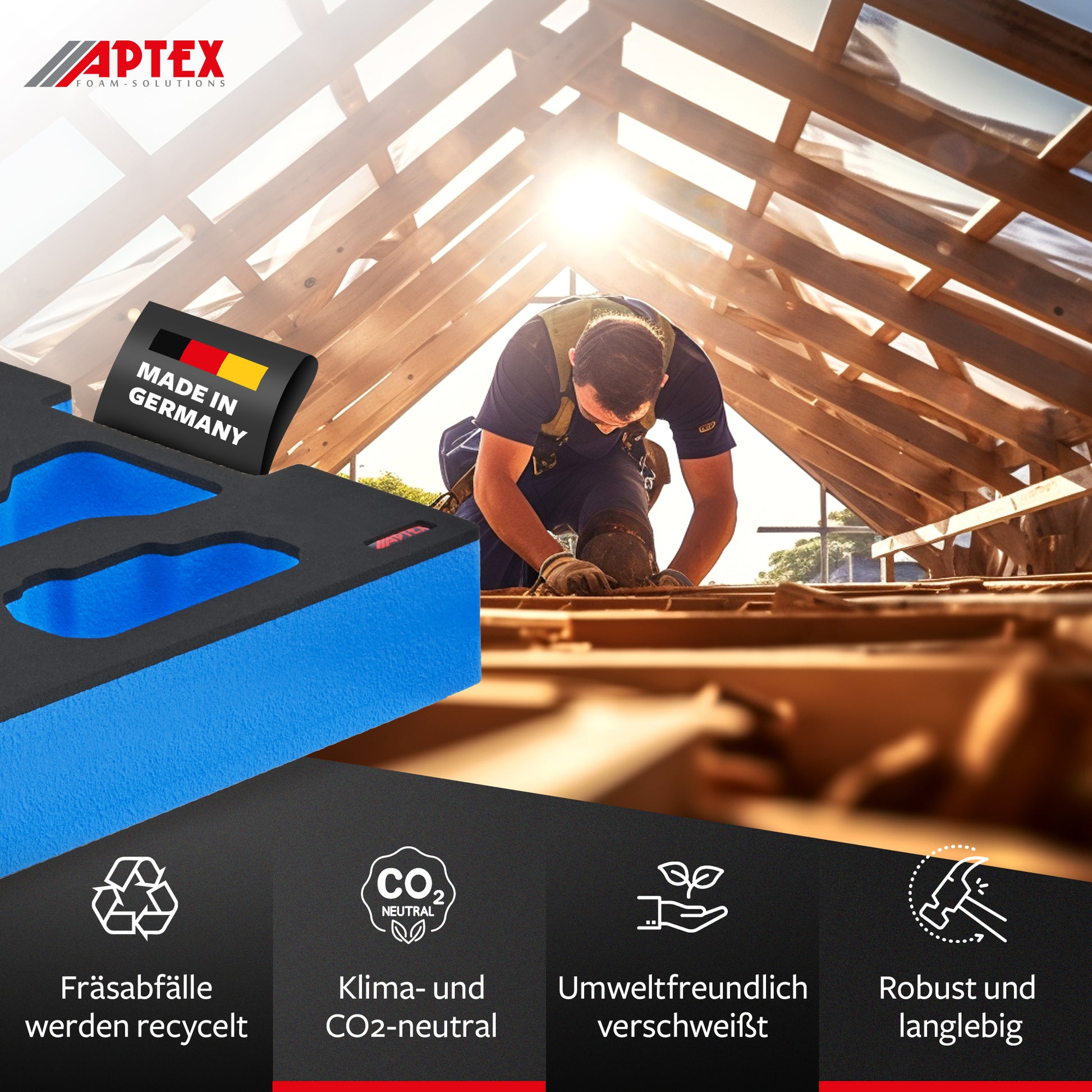 Schaumeinlage Bosch Professional Akku-Winkelschleifer GWS 18V-10 für neue Bosch L-Boxx 136.
